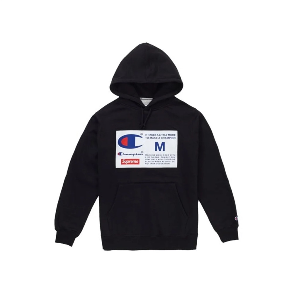 Champion x Supreme collab hoodie